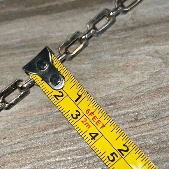 Chain Tennis Bracelet Women’s Gold Tone Wrap Oval Chunky Link Classic Core Retro - Picture 5 of 8